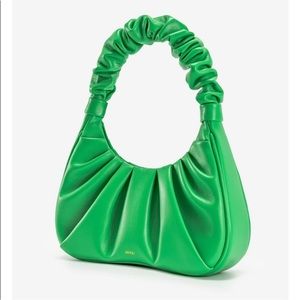 JW PEI Gabbi‎ Ruched Hobo Handbag - Grass Green